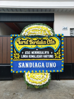 Papan Bunga Duka di Andong