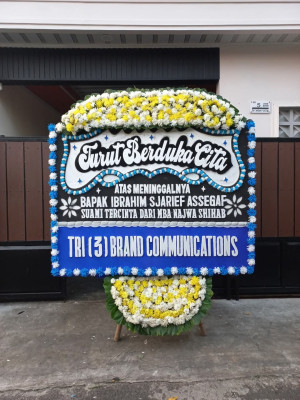 Papan Bunga Duka di Andong